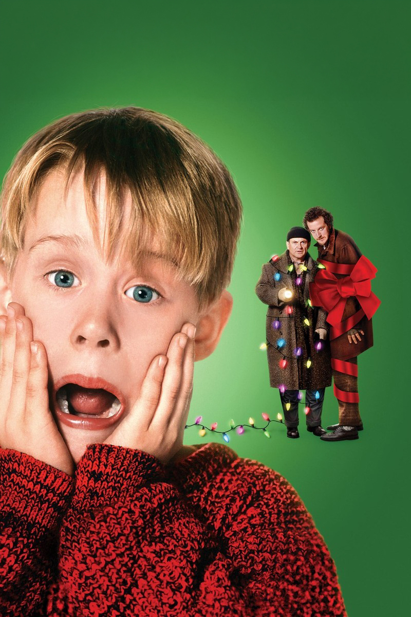 Poster artwork for the Movie Thyme dinner screening of Home Alone (1990) at Super Nacho in Goshen, NY